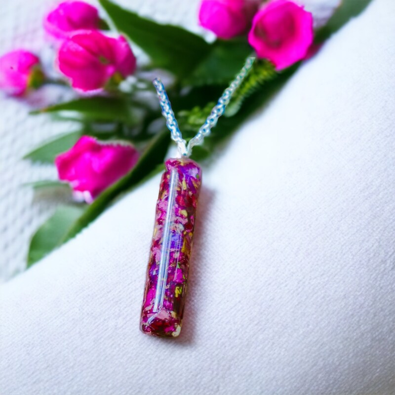 Memorial Flower Keepsake Funeral flower jewelry wedding Flowers funeral keepsake jewelry made with flower MakerPlace by Michaels